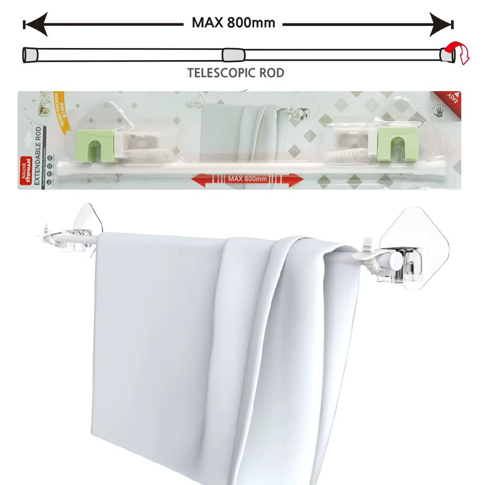 [Sent to Korea] Kellyanne Stefane Mutair towel hanger length adjustable towel top bar shelf kitchen bathroom supplies