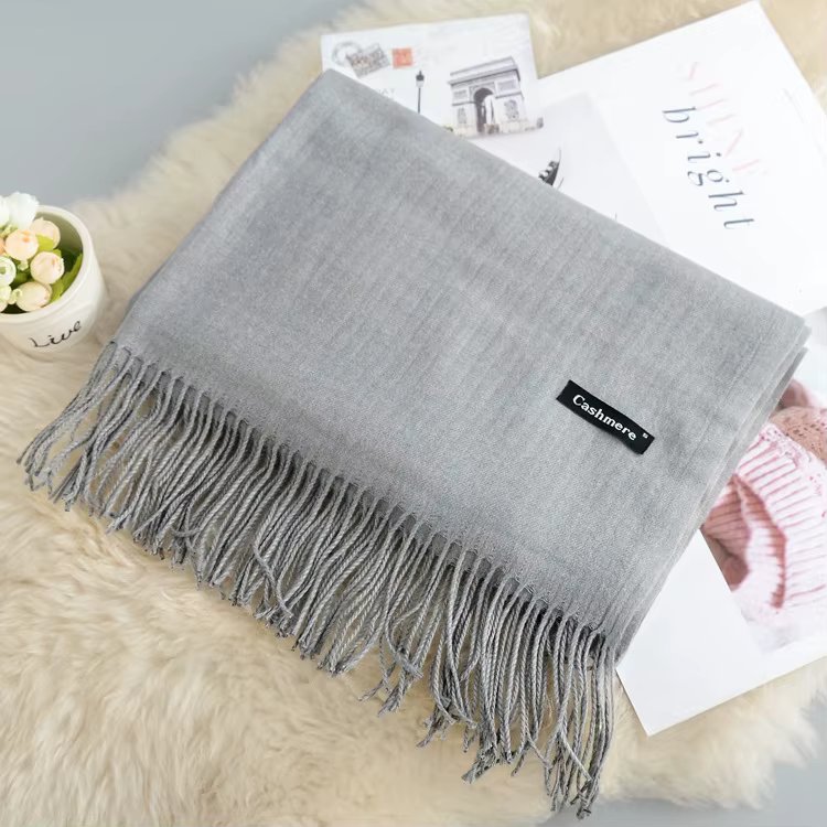 Gray Scarf