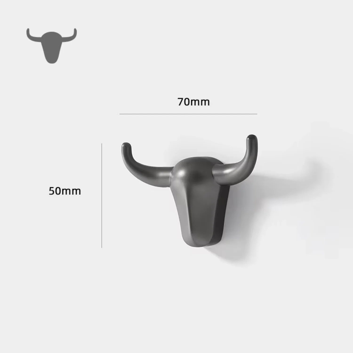 Ox horn Gray