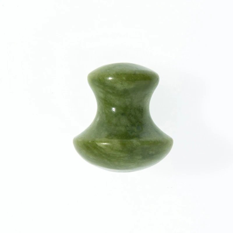 SPA Therapy Jade Roller Face Lifting Massage Wrinkle Remover Natural Rose Quartz Mushroom Shape Facial Acupuncture Gua Sha Tool
