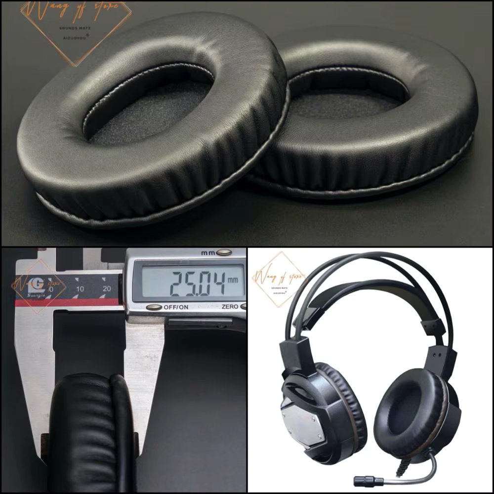 Soft Leather Ear Pads Foam Cushion EarMuff For Defender Warhead G-500 Gaming Headset Perfect Quality, Not Cheap Version