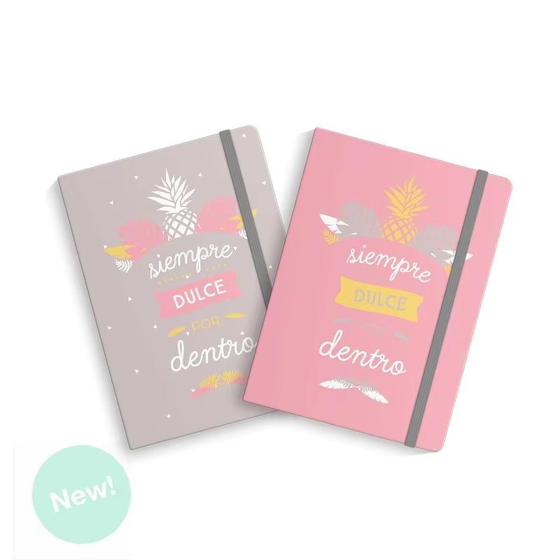 Stationery book moleskin "always sweet inside"- 10x14cm Pack 2 ud. 955999