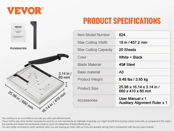 18 inch 20 Sheets