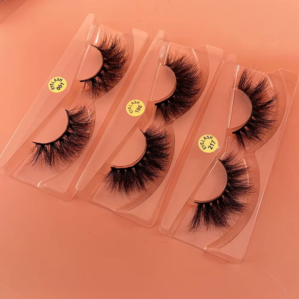 Wholesale Eyelashes 10/20/50/100pcs 3D Mink Lashes Natural Soft False Eyelash Extension In Bulk Makeup Lashes Free Customize