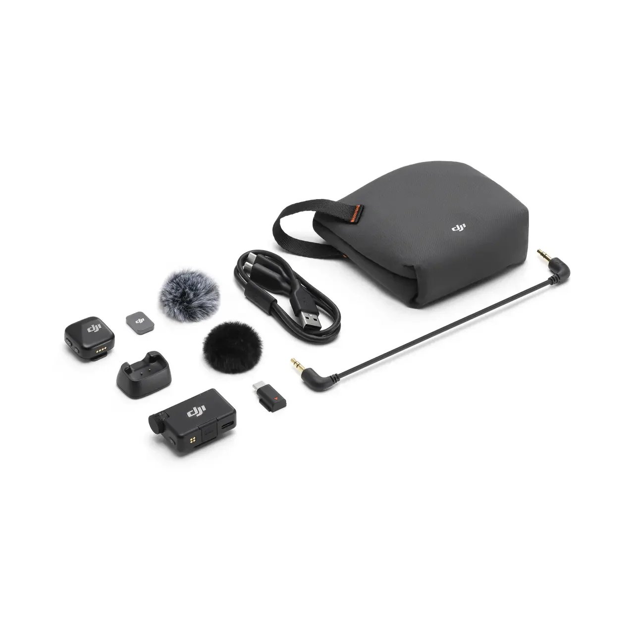 DJI MIC mini High-Quality Audio With Stable Transmission 48-Hour Operation w/Case Two-Level Active Noise Cancelling NEW Original