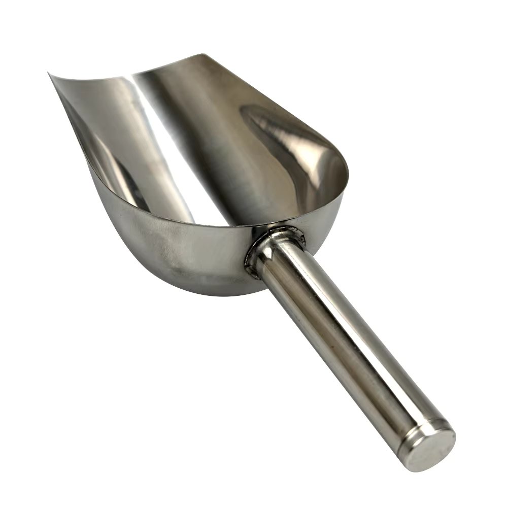 Farm Animal Pig Feed Shovel Thickened stainless steel hopper feeding hopper scoop shovel Products Equipments