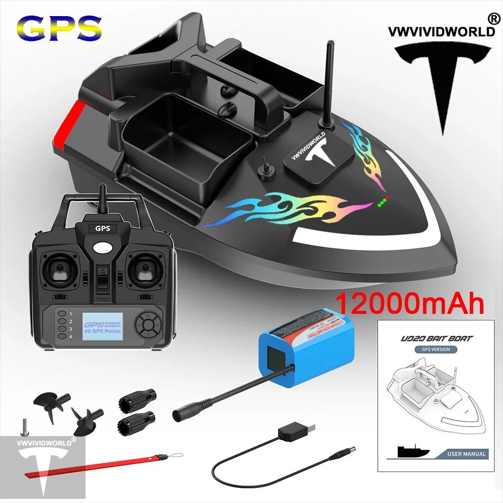 V020 Black 12000mAh