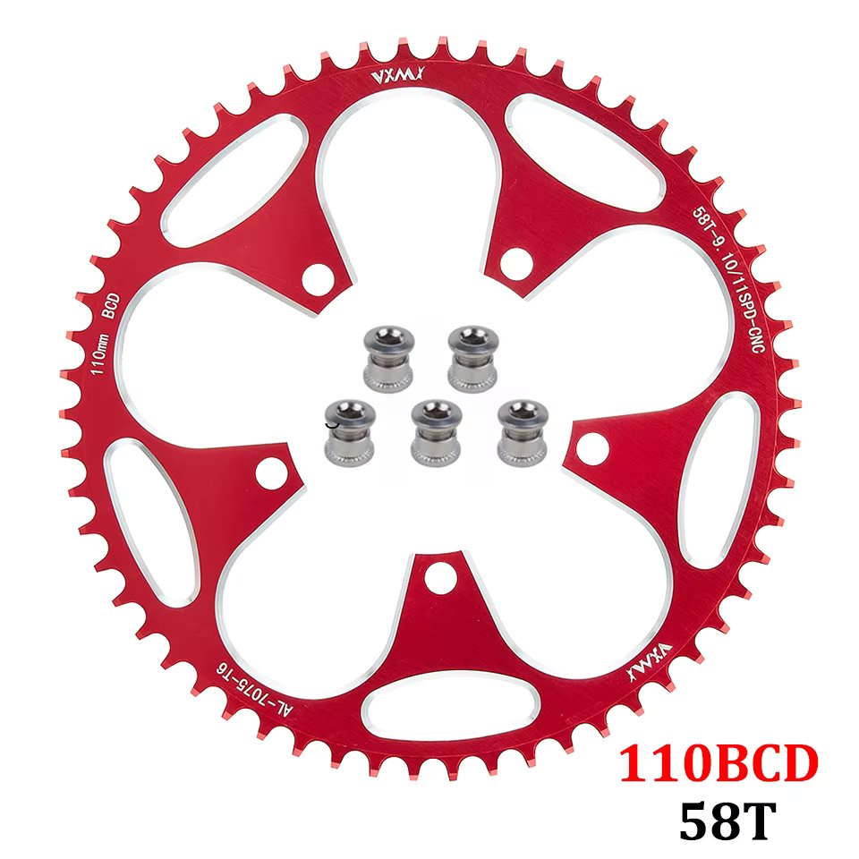 Red 58T and 5 Screws
