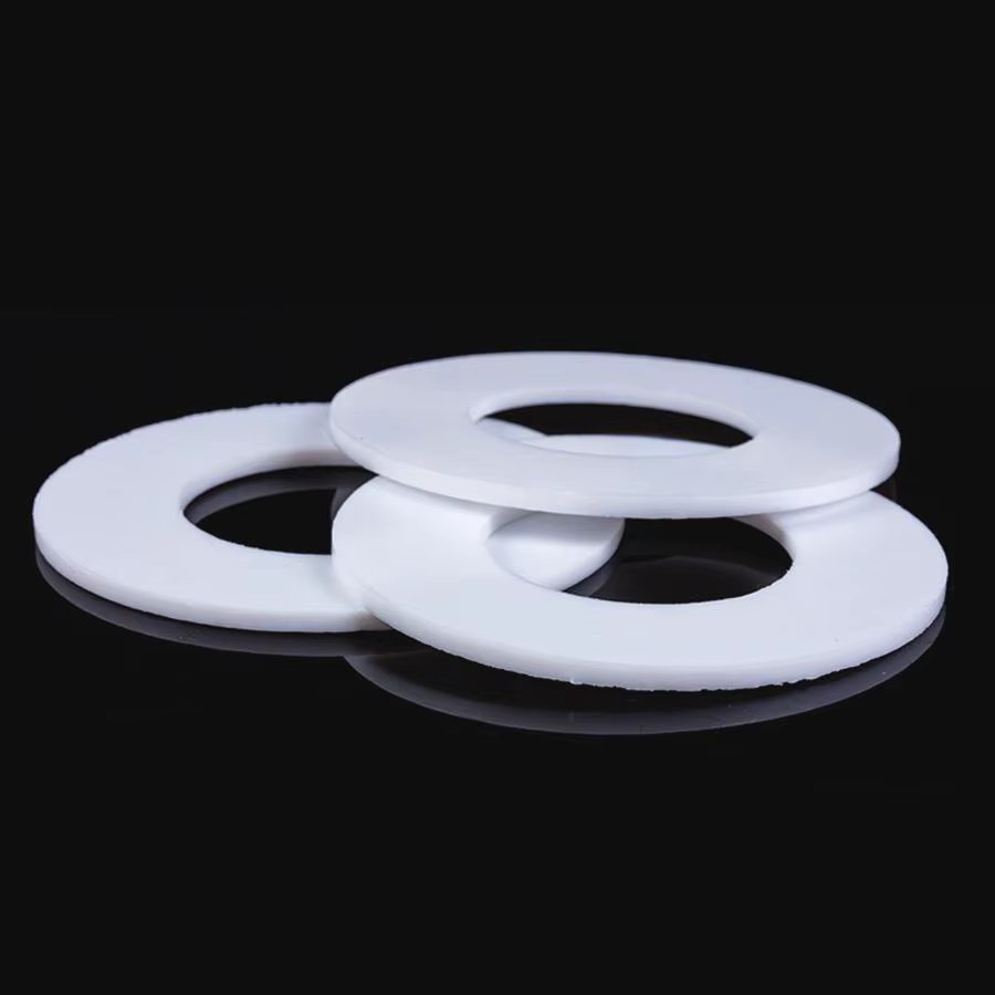 10x5x2mm PTFE Flat Washer Gaskets Spacer Insulation Sealing Ring Strip