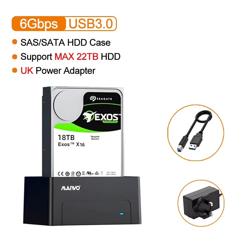 Black UK Plug