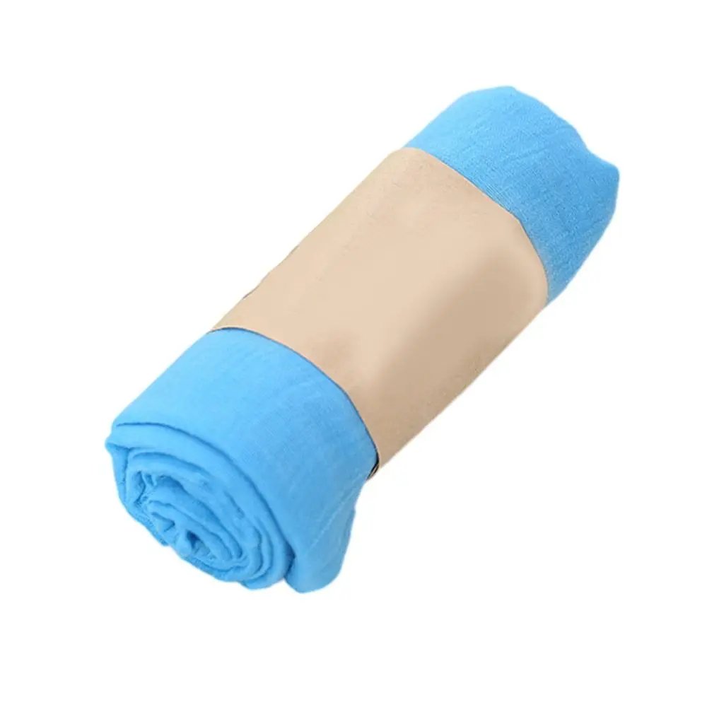 Solid Color Scarf Designer Brand Women Men Hijabs Scarf Shawls Wraps Summer Sun Protection Beach Scarves Neck Bandana