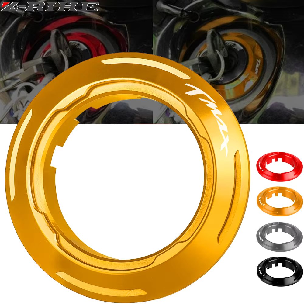 For Yamaha TMAX T-max 530 2013 2014 2015 New Arrival Motorcycle Ignition Switch Cover Key Switch Protector Ring Tmax 530 Tmax530