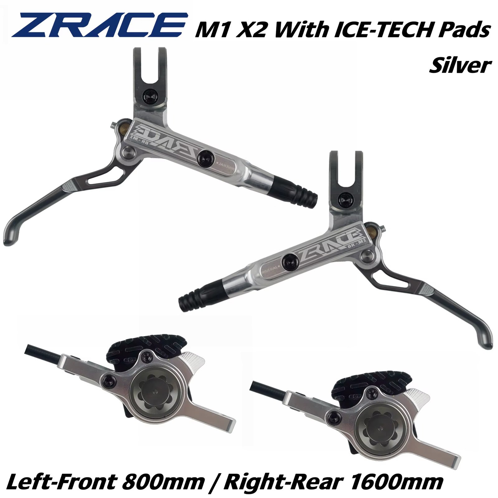 X2 ICE Pads Silver