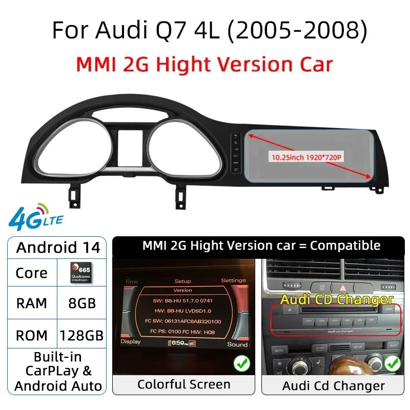Q7 Q8G128 MMI 2G
