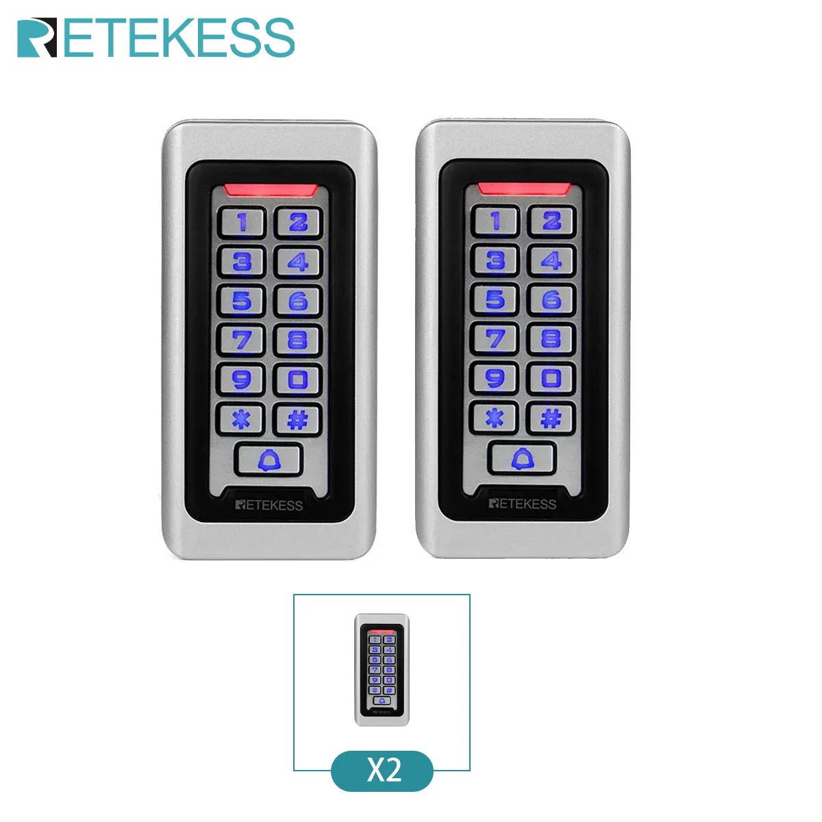 2pcs Access Control