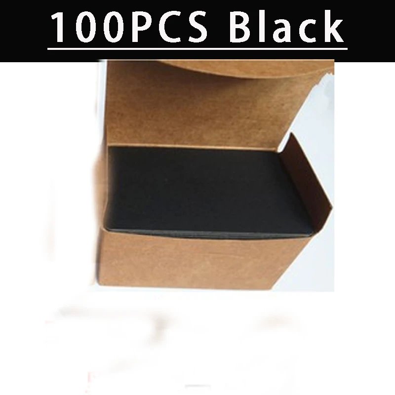100PCS Black
