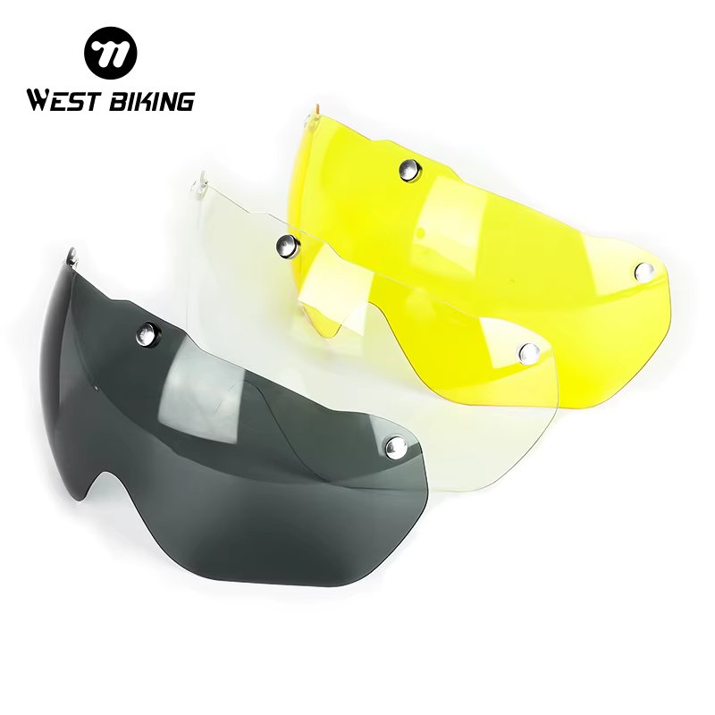 WEST BIKING Bicycle Helmet Equipment Glasses Single Lens Goggles Suitable for WEST BIKING Brand Helmets