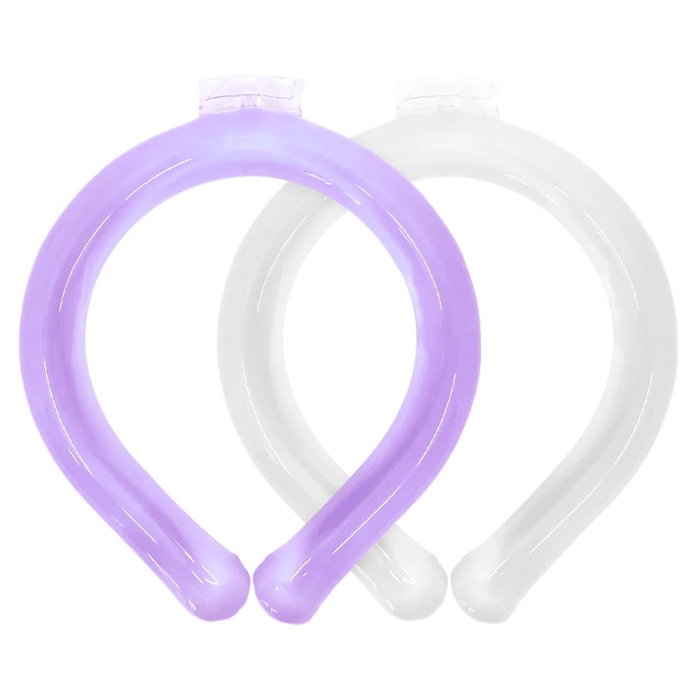 Purple + White