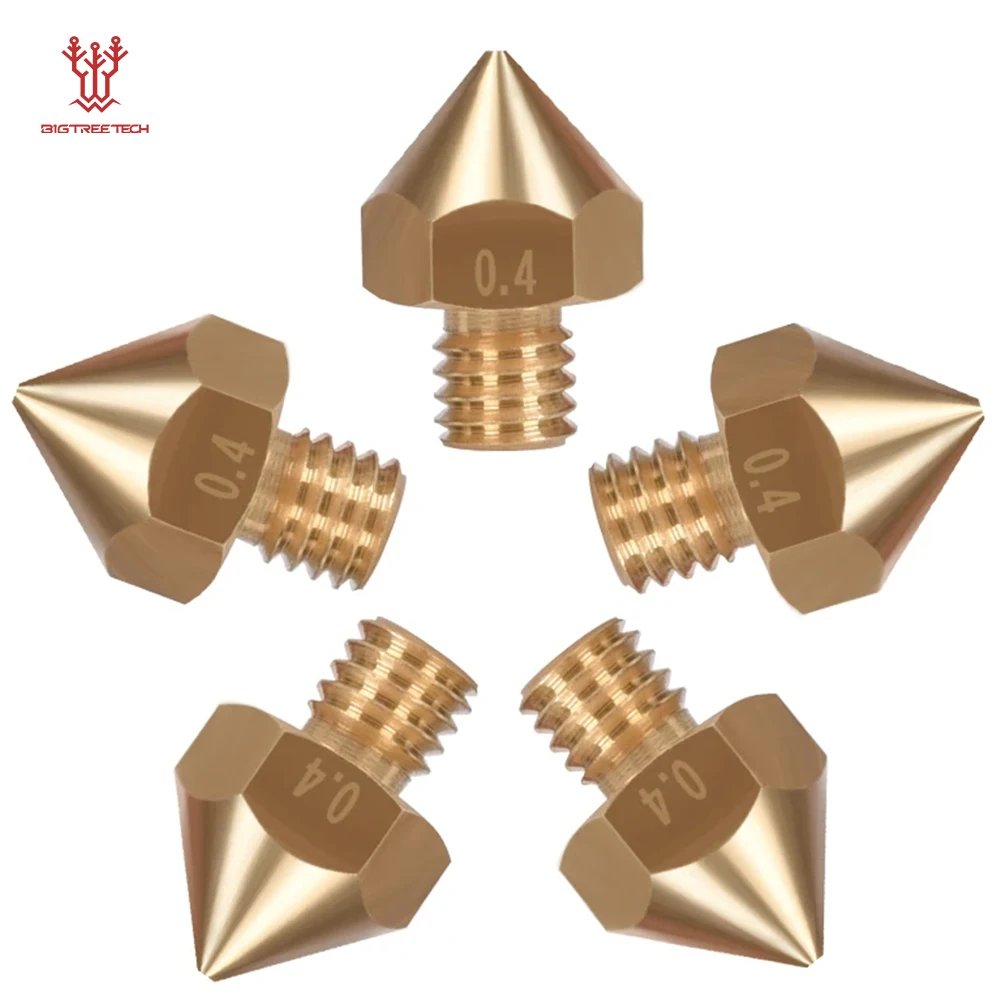 BIGTREETECH UM2 Brass Nozzle 3D Printer Parts Extruder Print Head Nozzle For 3D Printers Hotend 1.75MM Filament J-head Heatblock