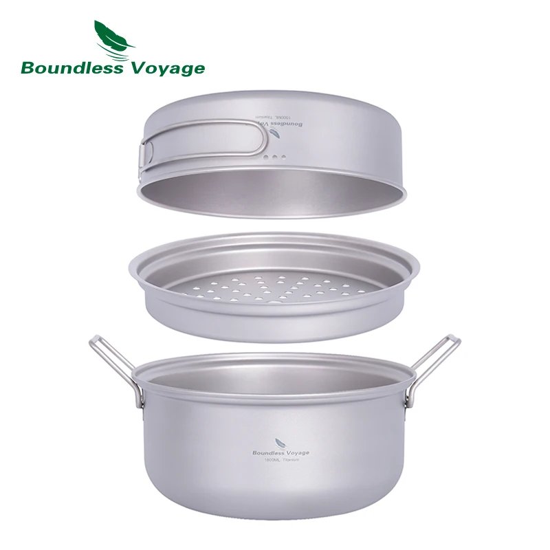 1.8L pot and 1L pan