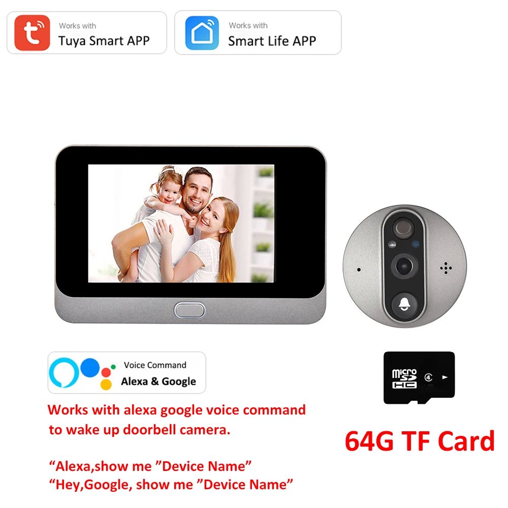 Tuya&Alexa and 64G Card