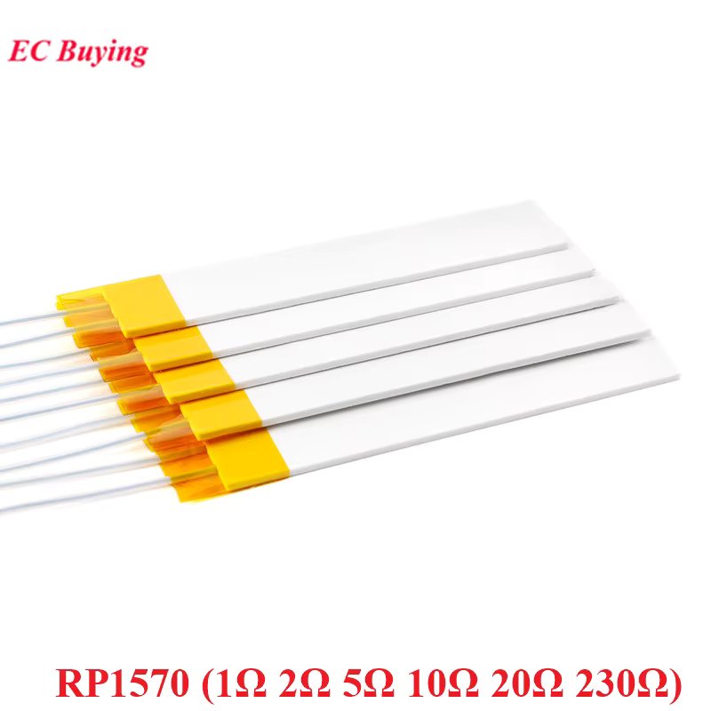 RP1570 1Ω 2Ω 5Ω 10Ω 20Ω 230Ω High Temperature Ceramic MCH Heating Plate Dry-fired 1000 Deg Electric Heater 1R 2R 5R 10R 20R 375R