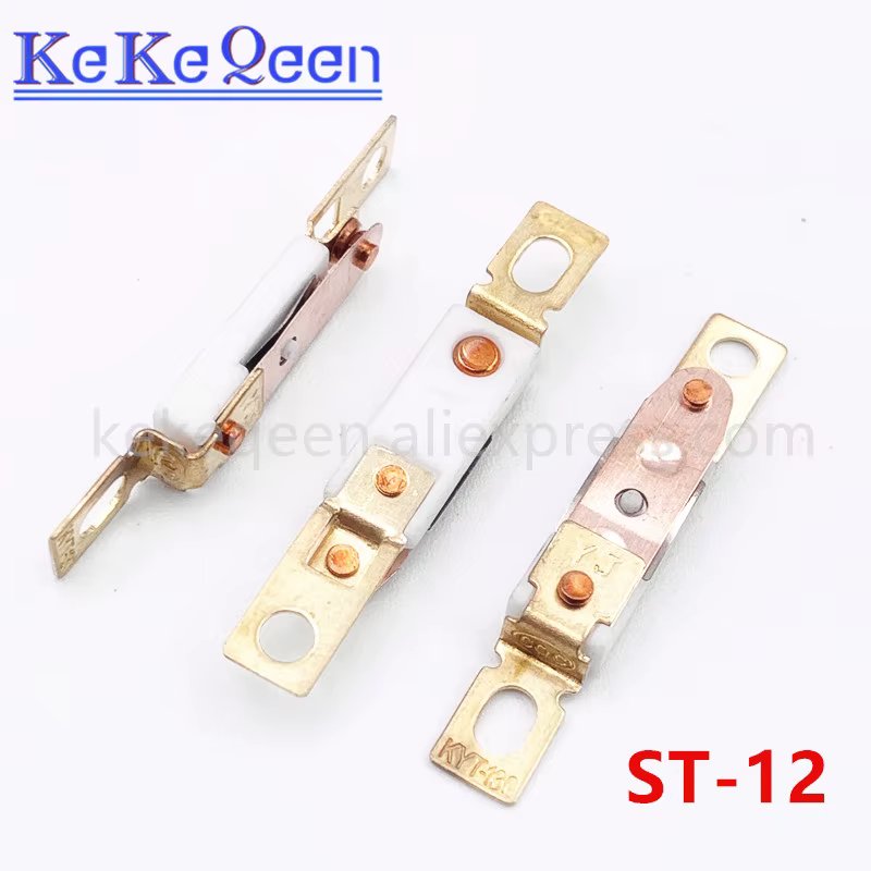 1PCS-10PCS ST-12 Hair dryer Temperature Switch 10A Thermostat Normally closed 60/80-100/105/110/115/120/125/130/135/140/145/150C
