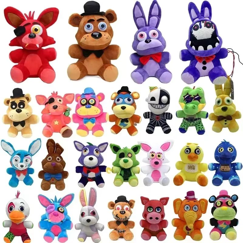 Five Night At Freddy Fnaf Cute Plush Toys Game Doll 18CM Bonnie Bear Foxy Cartoon Stuffed Dolls Freddy Toys For Children Gifts