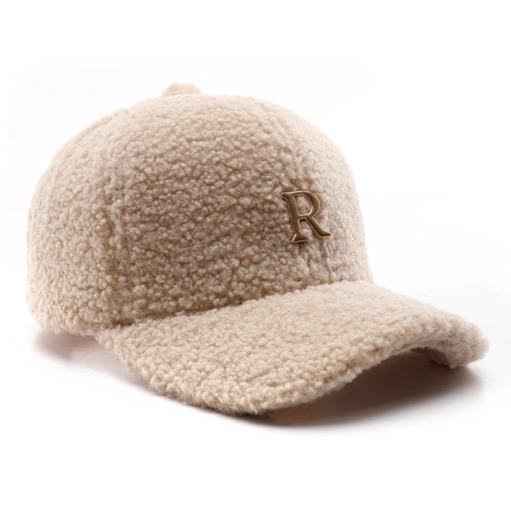 Beige Baseball Cap