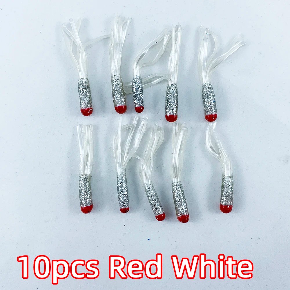10pcs Red White