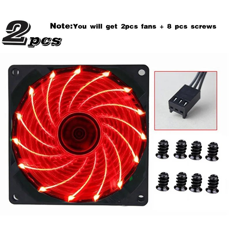 2PCS 9225Red-3PIN
