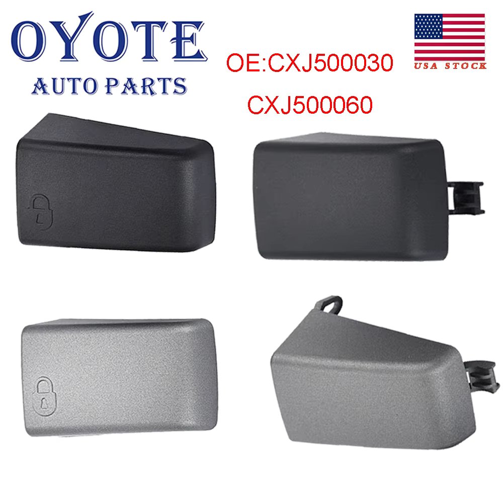 OYOTE CXJ500050 CXJ500060 Door Front Left/ Right Side Handle Cap Cover For Land Rover LR2 LR3 LR4 Black/ Grey