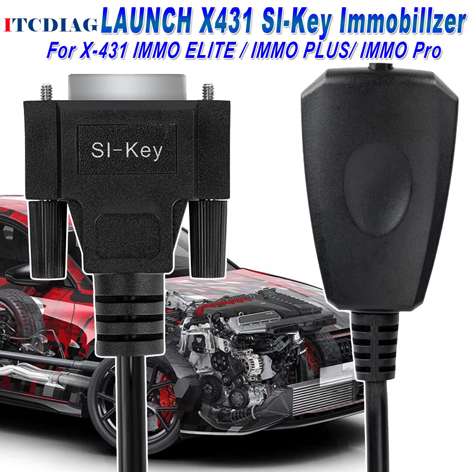 LAUNCH X431 SI Key Immobillzer Key Programmer SI-KEY Simulate Key support for X-431 IMMO ELITE / IMMO PLUS/ IMMO Pro
