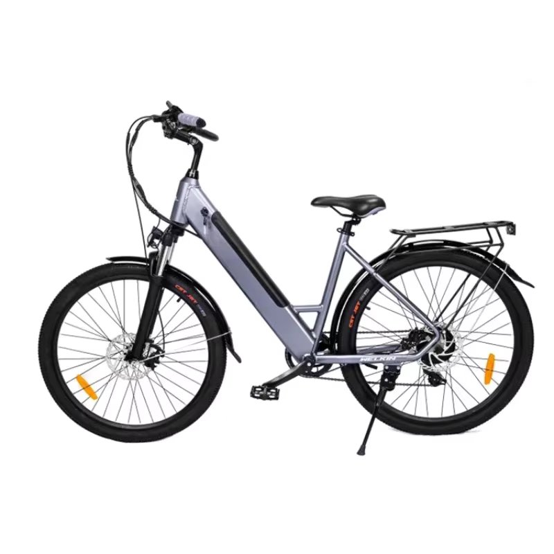 2023 Eu Magazijn Goedkope Elektrische Fiets Met Eu Voorraad Gratis Verzending Stad 36V Elektrische Mountainbike