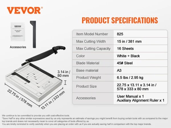 15 inch 16 Sheets