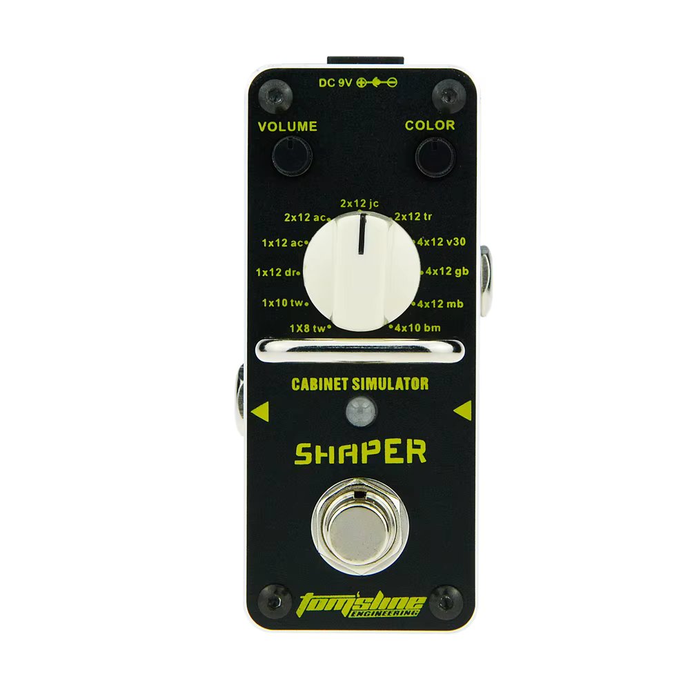 AROMA ASR-3 Shaper Cabinet Simulator Guitar Effect Pedal Digital Synthesizer Pedal True Bypass Guitar Parts & Accessories