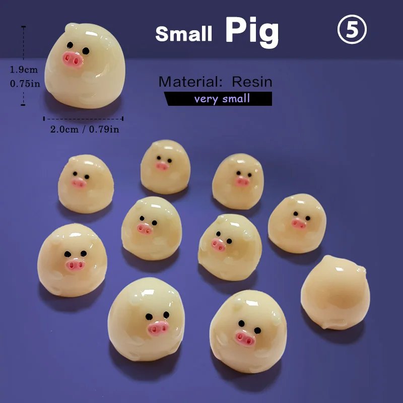 10pcs Fat Pig