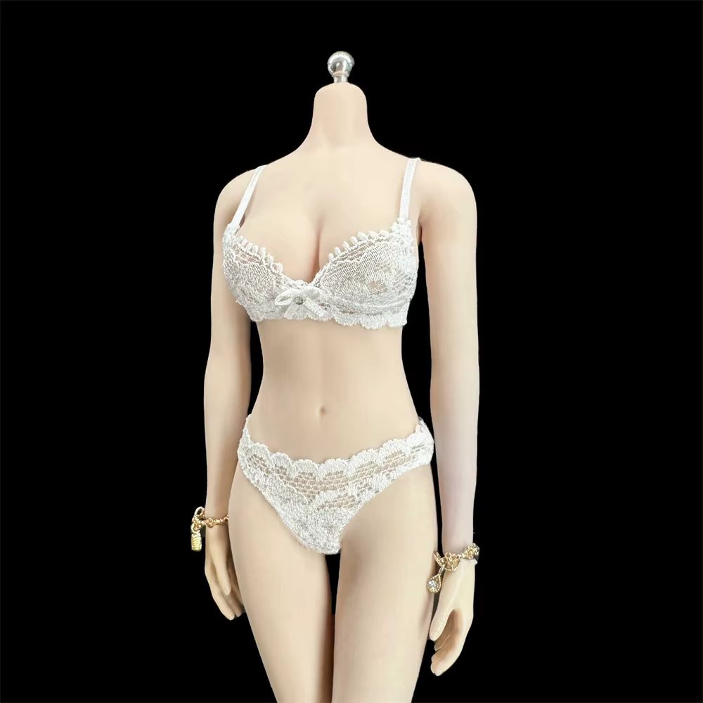 1/6 Scale Female Sexy Bikini Lace Underwear Suit Big Cup Bra and Briefs Set fit 12'' TBLeague JIAOU DOLL Action Figure Model Toy