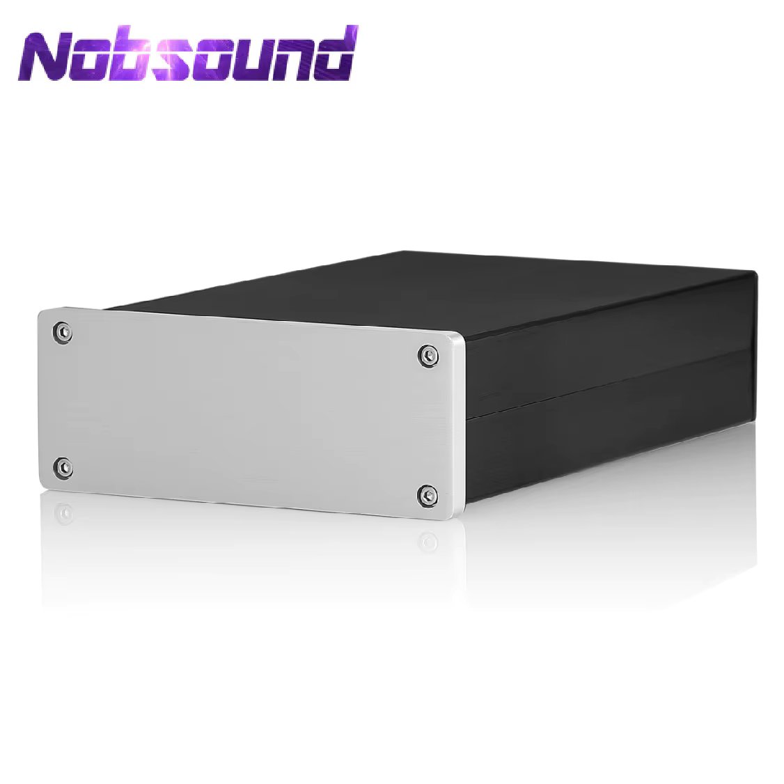 Nobsound Aluminum Chassis DIY Amplifier Housing Preamplifier DAC Metal Case Enclosure
