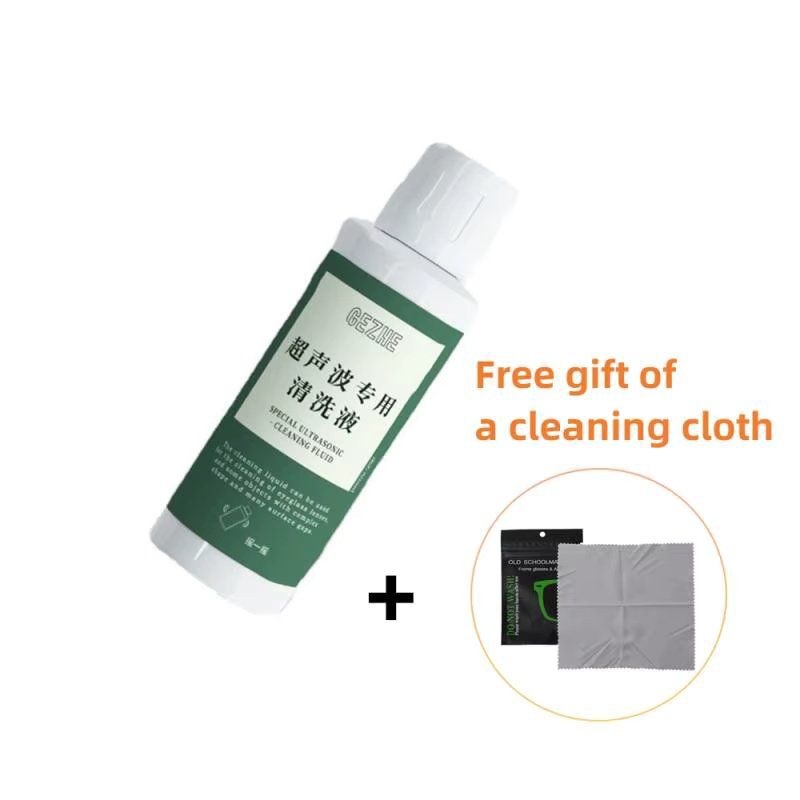 50ml Ultrasonic Special Cleaning Liquid Cleaning Machine To Wash Glasses Watch Jewelry Cleaning Artifact Cleaner Free CleanCloth