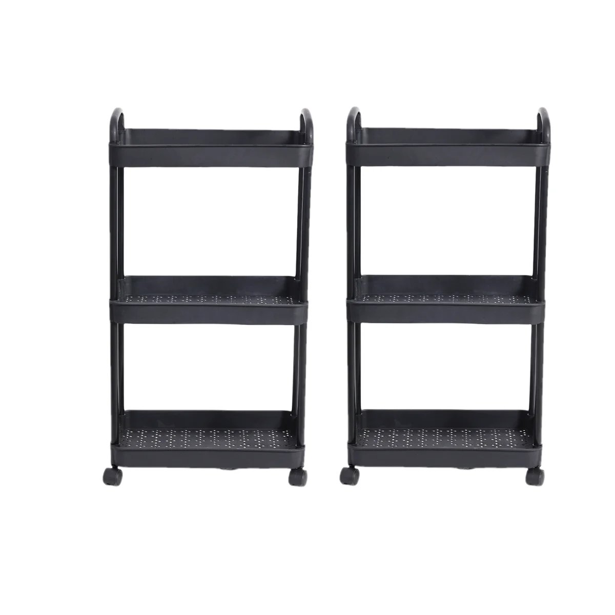2 Pack 3 Tiers Black