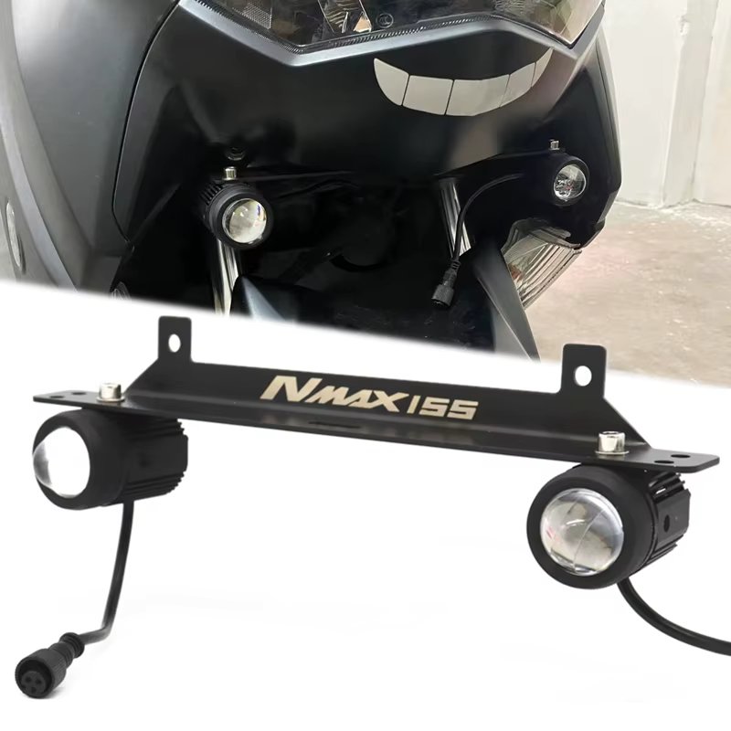 For YAMAHA NMAX155  NMAX N-MAX 155 2020 2021 2022  Motorcycle Accessories Spotlight Bracket Holder Sport Light Fog Lights Mount