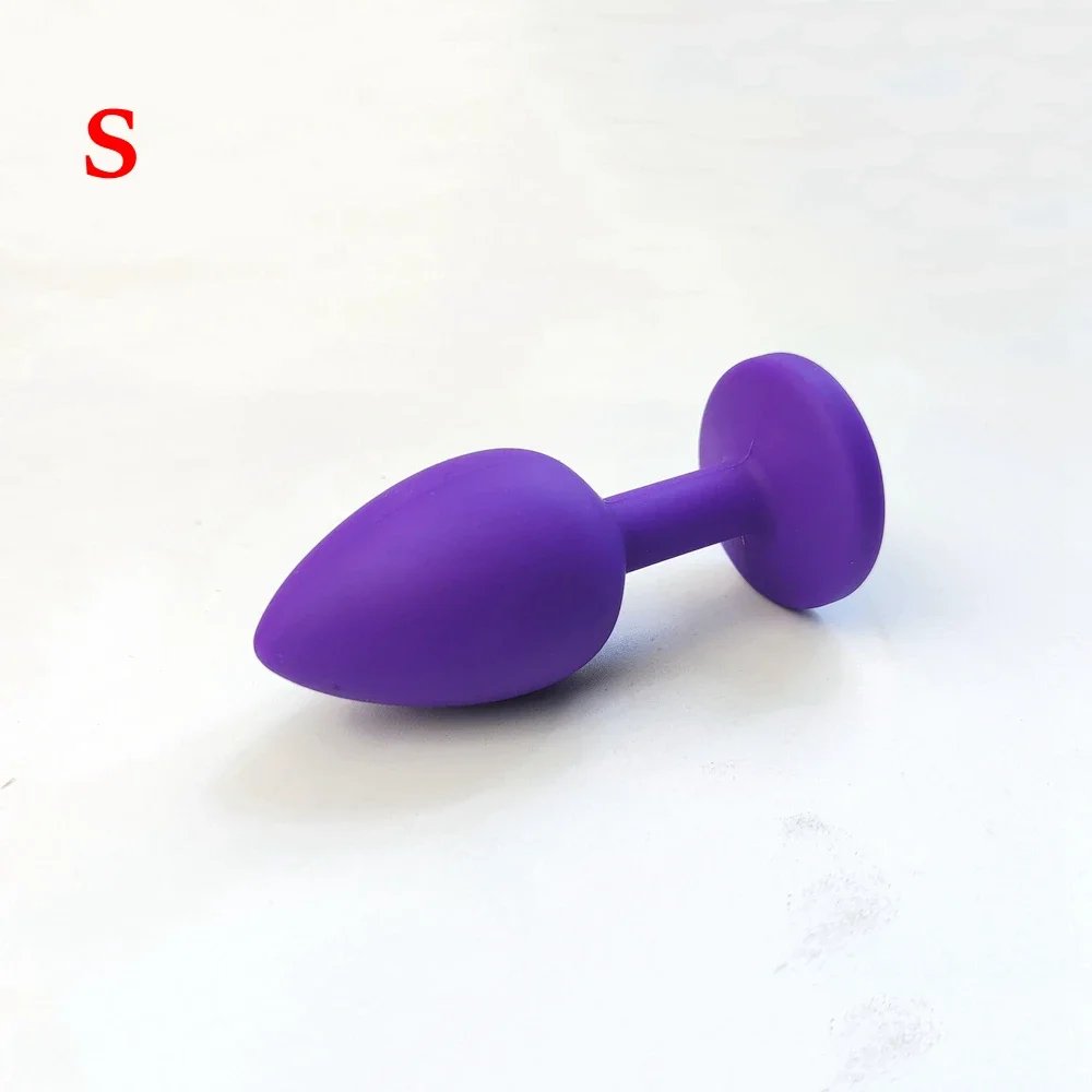 S/M/L Silicone Butt Plug Anal Plugs Unisex Sex Stopper 3 Different Size Adult Toys for Men/Women Anal Trainer For Couples SM