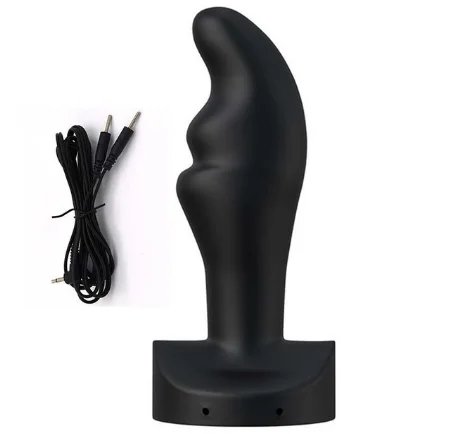 50 Style Electric Shock Anal Vagina Plug Vibrator E-stim Penis Plug Ring Glans Massage Nipple Clamp Labia Clip SM Roller Sex Toy