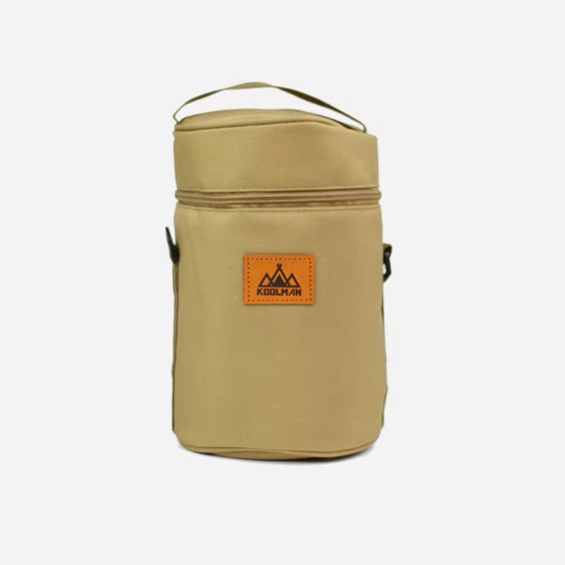 Round Lantern Storage Bag S - Golden Brown