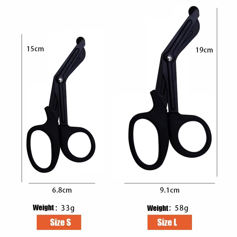 Tactical Medical Scissor Paramedic EMT Scissors Survive Rescue Trauma Wound Emergency Treatment Gauze First Aid Survival Shear