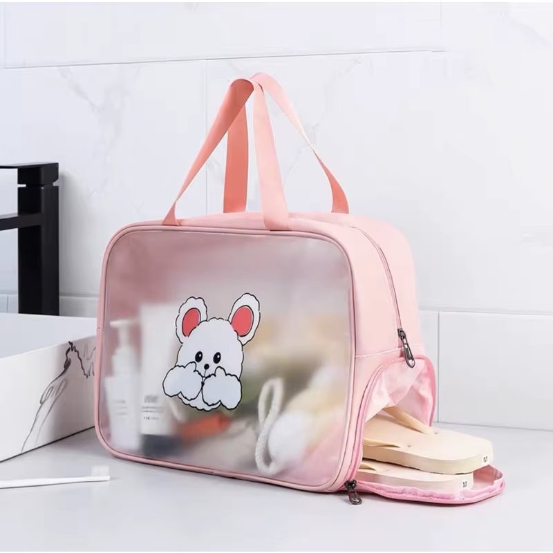 Necessário Bolsa Portátil Viagem Organizadores Impermeável Para Maquiagem Para Natação Ou Praia