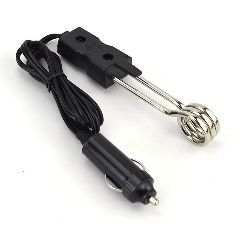 Portable 12V Car Immersion Heater Auto Vehicle Electric Tea Coffee Water Heater High Quality Safety
