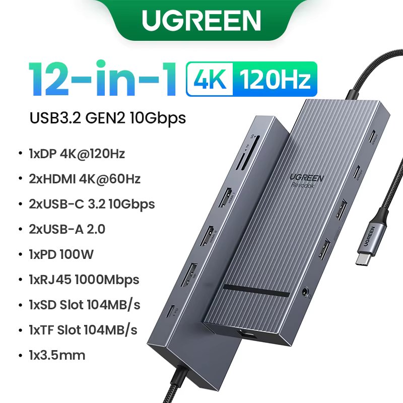 12-in-1 2HDMI 1DP