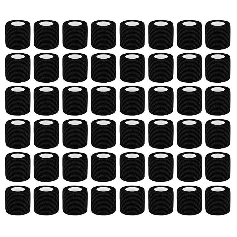 6/12/24/48pcs Tattoo Bandage Anti-slip Athletic Nonwoven Disposable Waterproof Self-adhesive Elastic Bandage